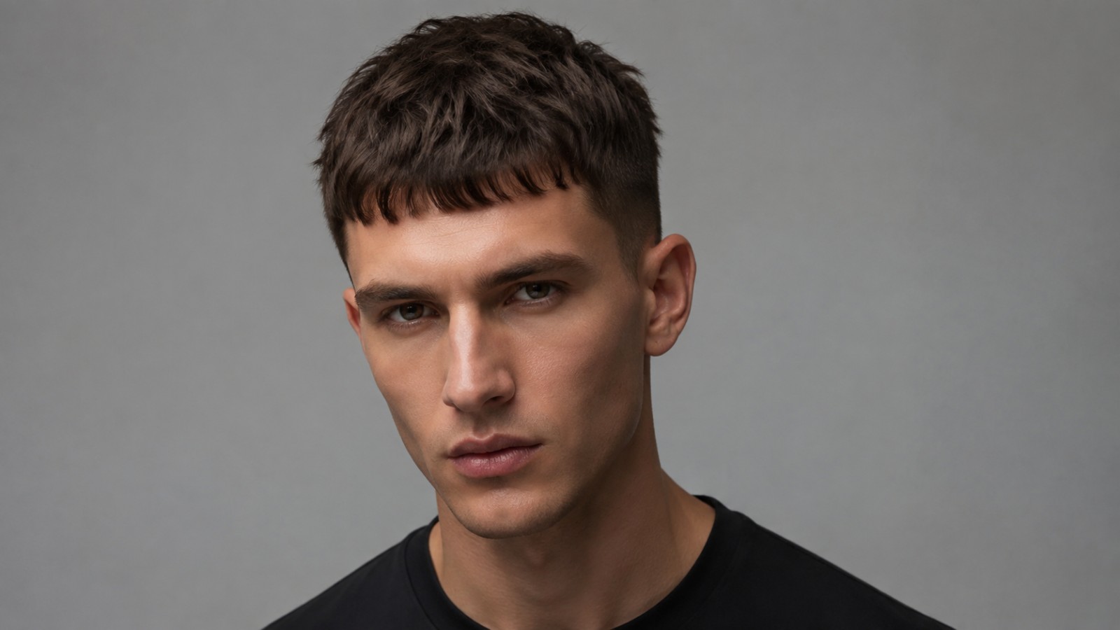 Clay verleiht kurzen Crops diese trockene, matte Textur, die nie nach Stylingprodukt aussieht.